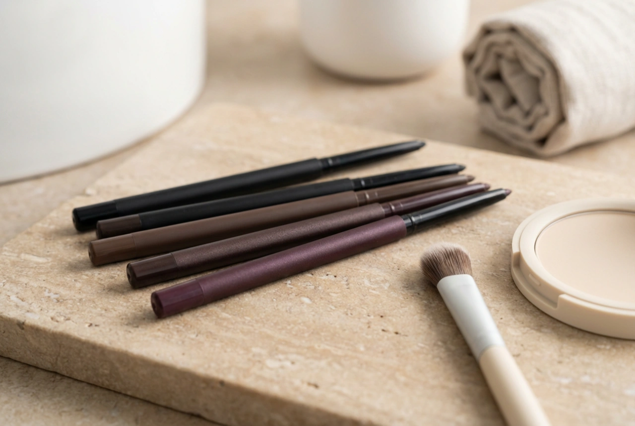 Eyeliner Pencil: Techniques for Lining, Shading, and Setting