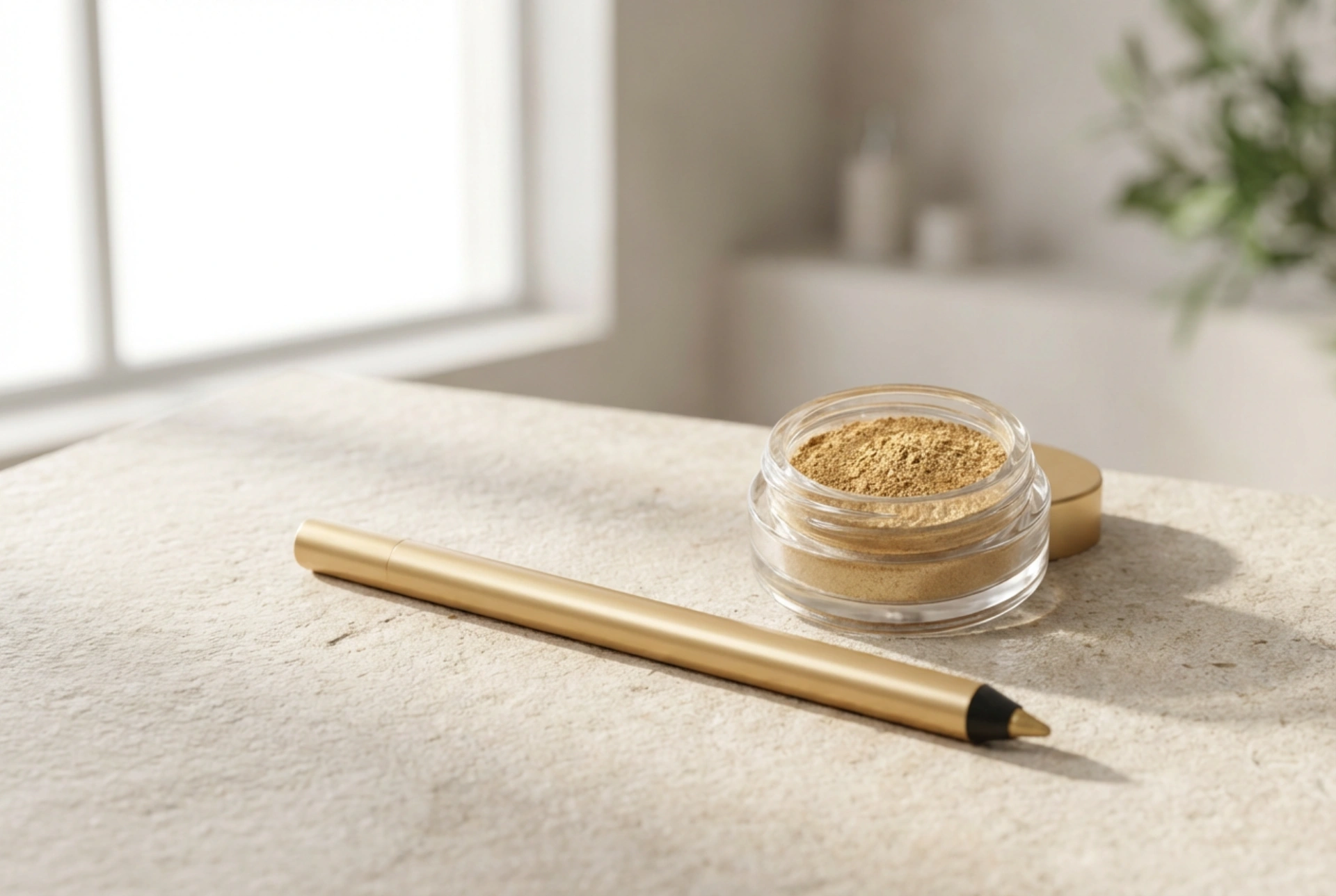 Gold Eyeliner: Subtle Accents for Day and Evening