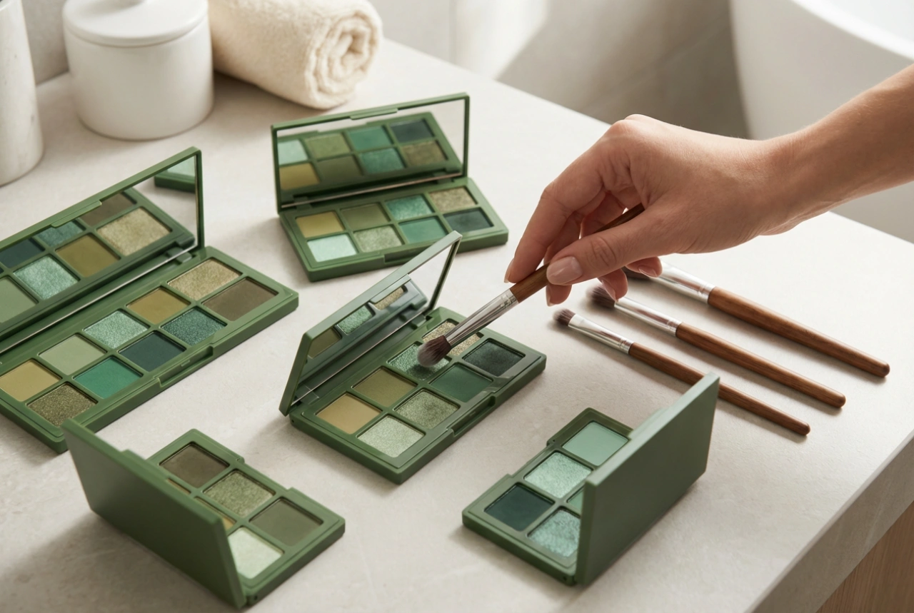 Green Eye Makeup: Matching Shades and Easy Application