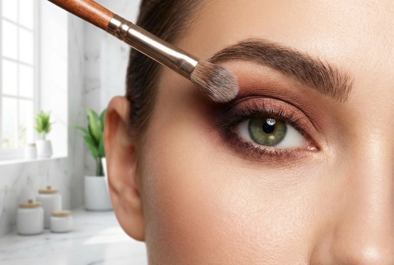 Makeup for Green Eyes: From Chestnut to Plum, Step by Step