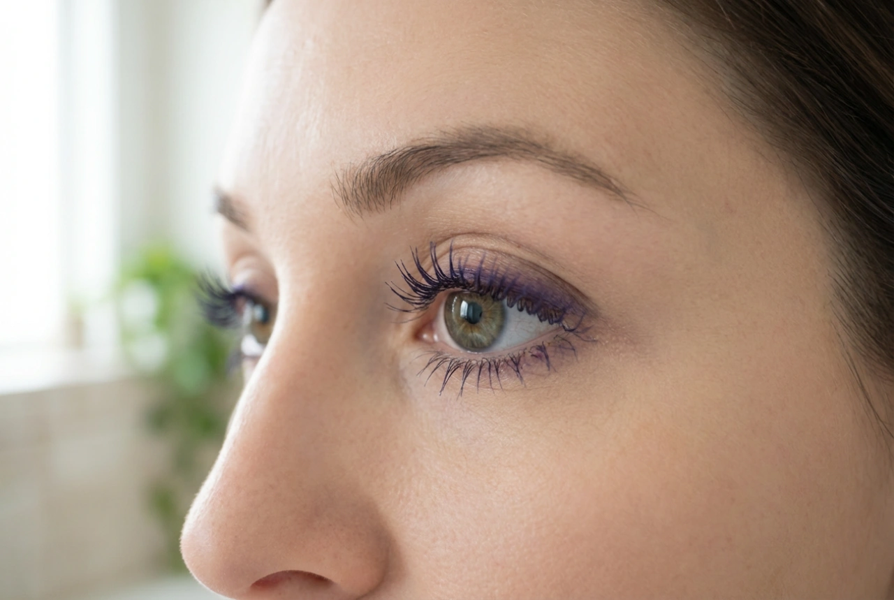 Colourful eyelashes without kitsch: how to choose colours and finishes