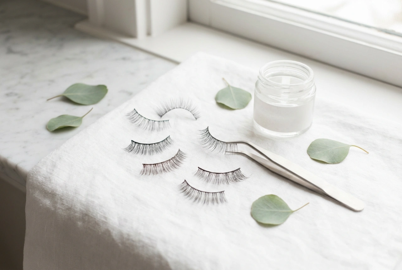 Subtle False Eyelashes: Choosing the Right Length and Easy Application