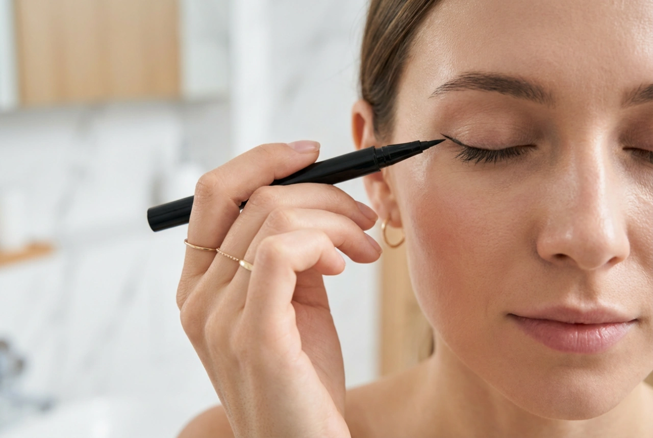 How to Apply Eyeliner: Grip, Angles, and Finishes