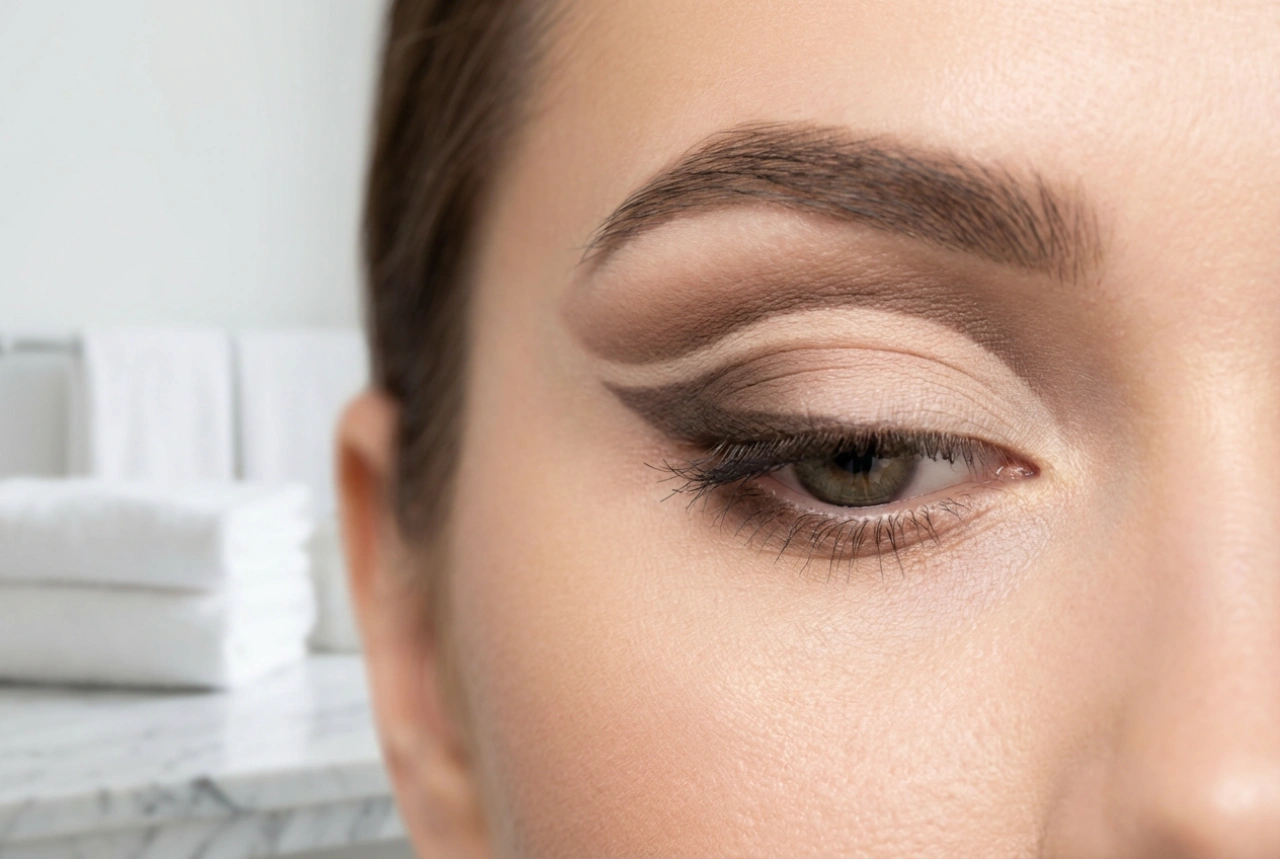 Cut Crease Makeup: Lid Preparation, Eyeshadows and Finish