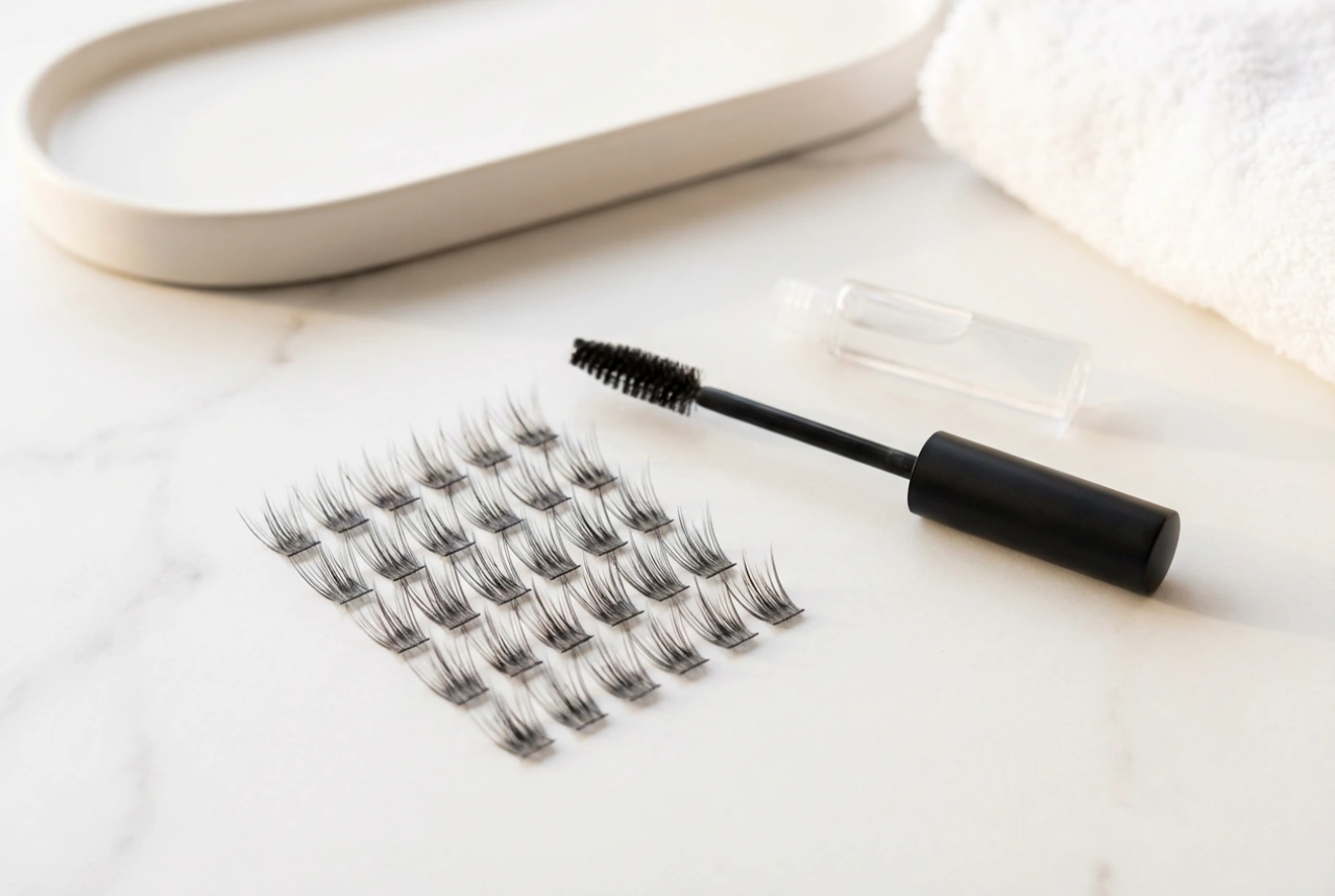Eyelash Clusters Step by Step: Selection, Application, and Combining with Mascara