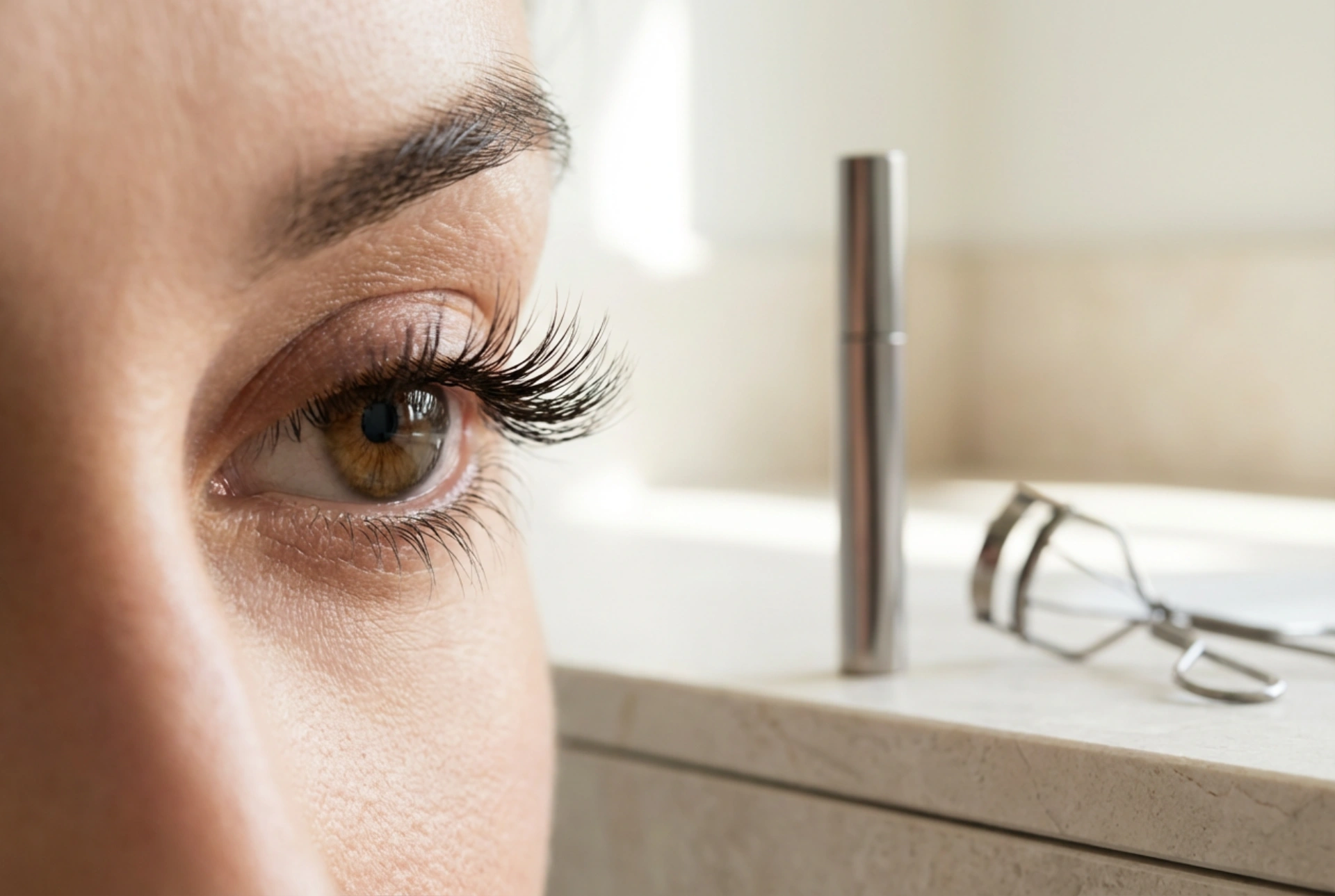 The Correct Order of Steps for Lengthening and Curling Mascara