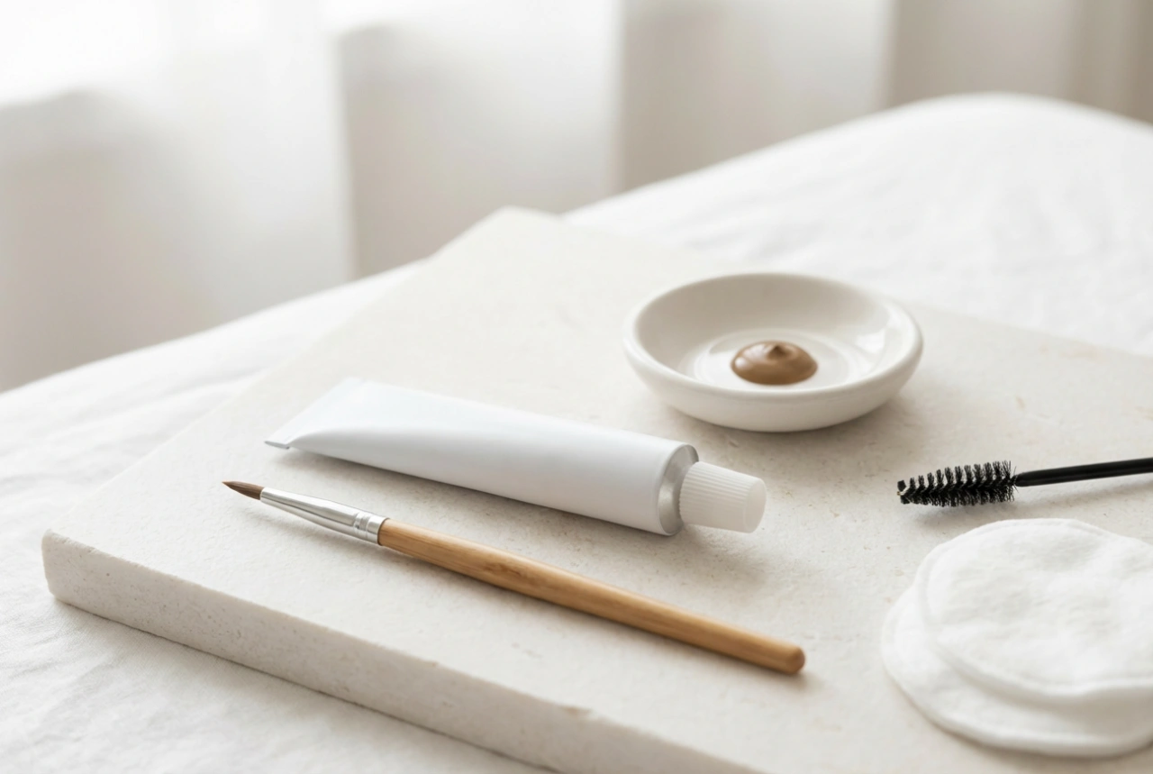 Eyebrow tint: smudge-proof colouring and even results