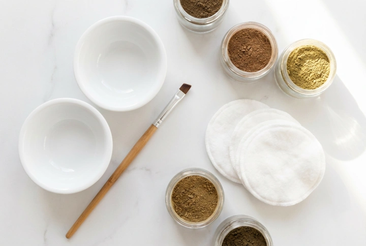At-home brow henna: kit, skin preparation, and application technique