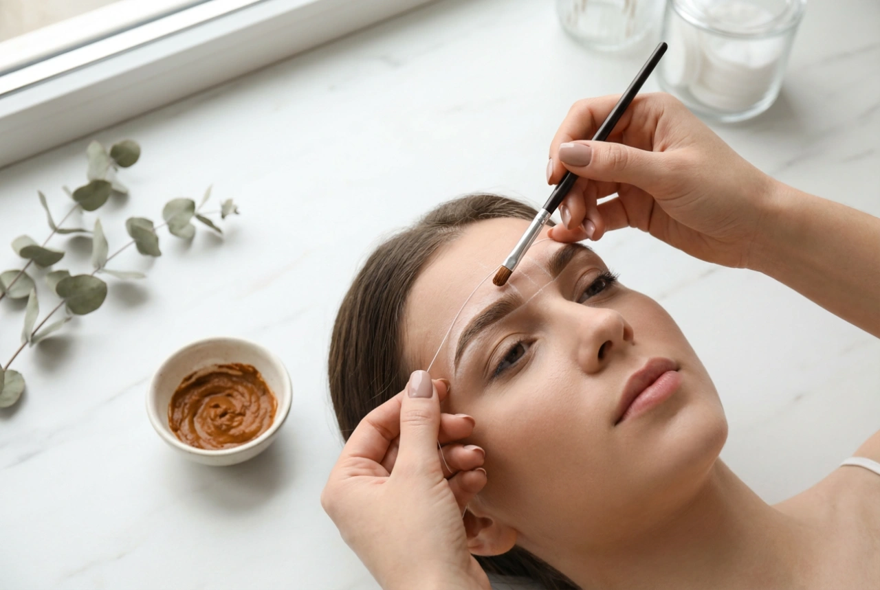Powder Henna with Geometry: Brow Mapping, Proportions and Application