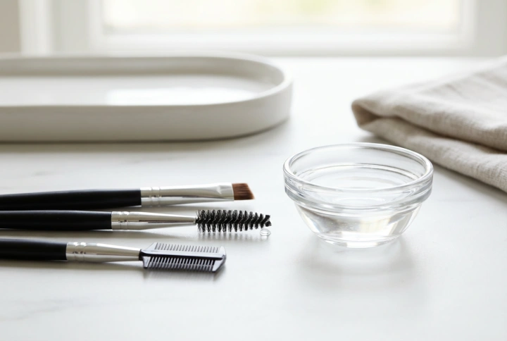 Eyebrow brushes: which to choose and how to clean them for precise application