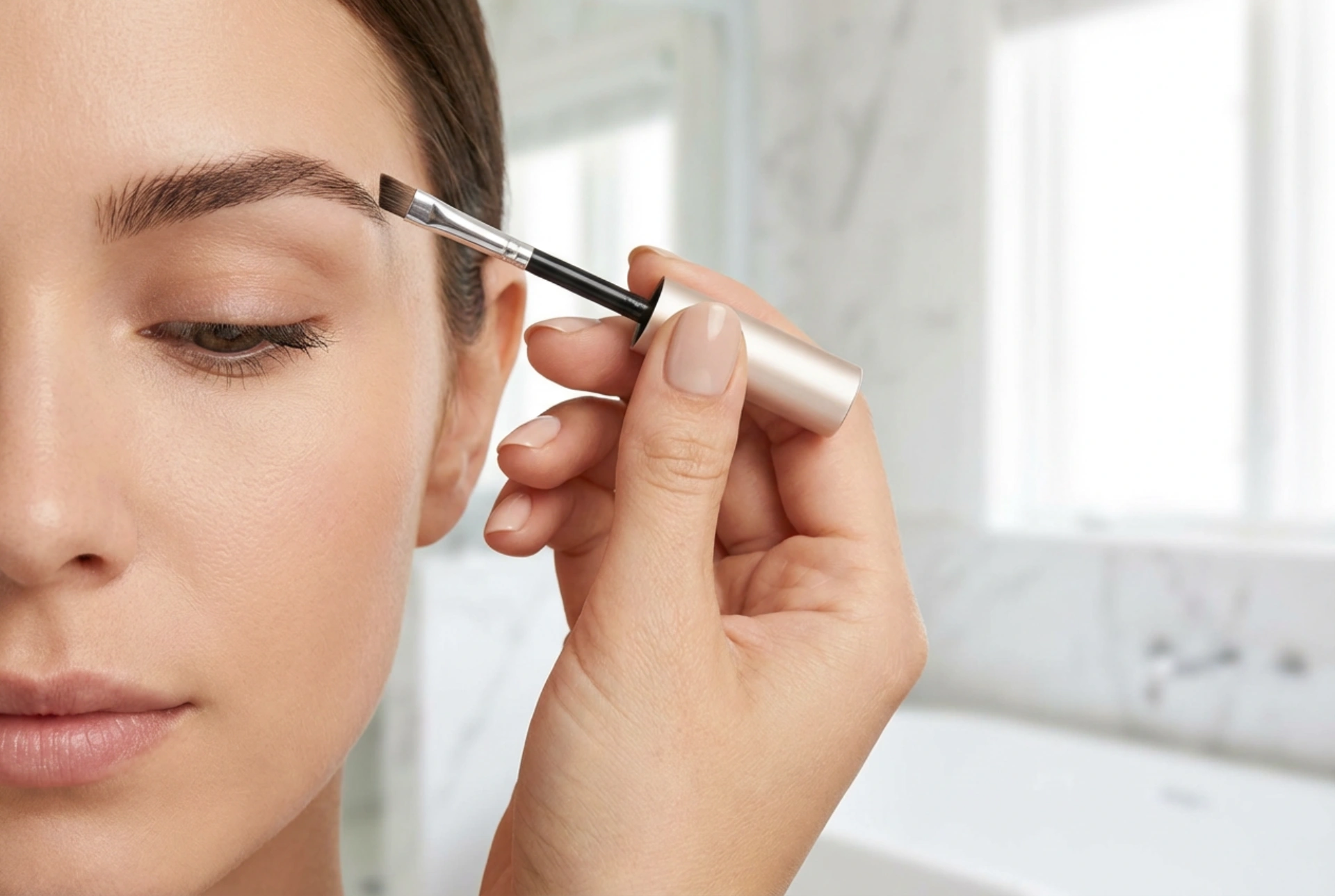 Eyebrow shaping: from mapping to final styling step-by-step