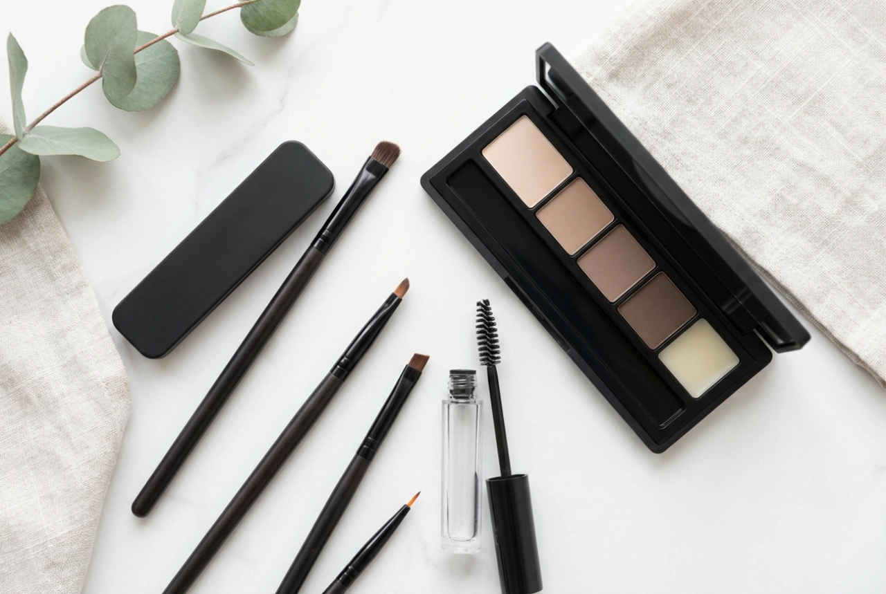 Eyebrow Palette: Shaping, Filling, and Setting Step by Step