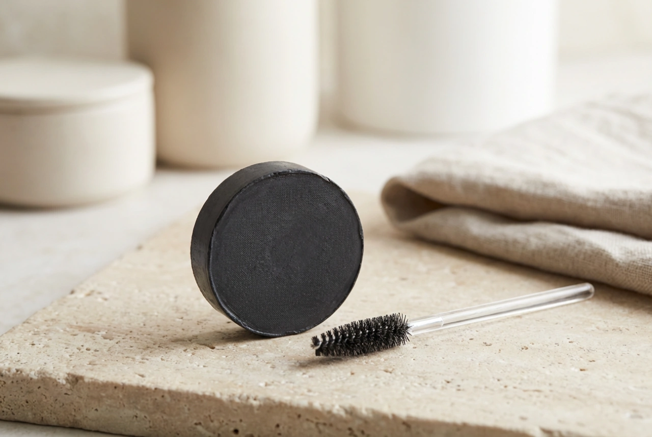 Black eyebrow soap in practice: application, selection, and setting