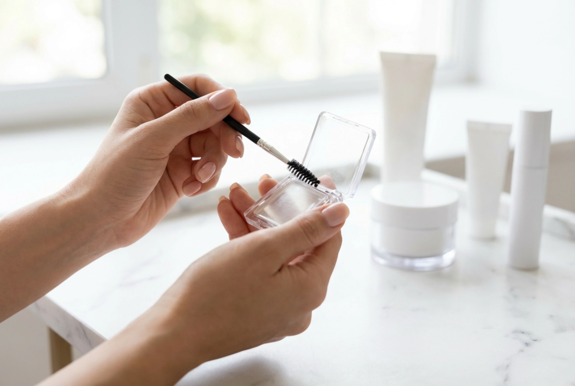 Brow Styling Soap: Preparation, Application, and Setting