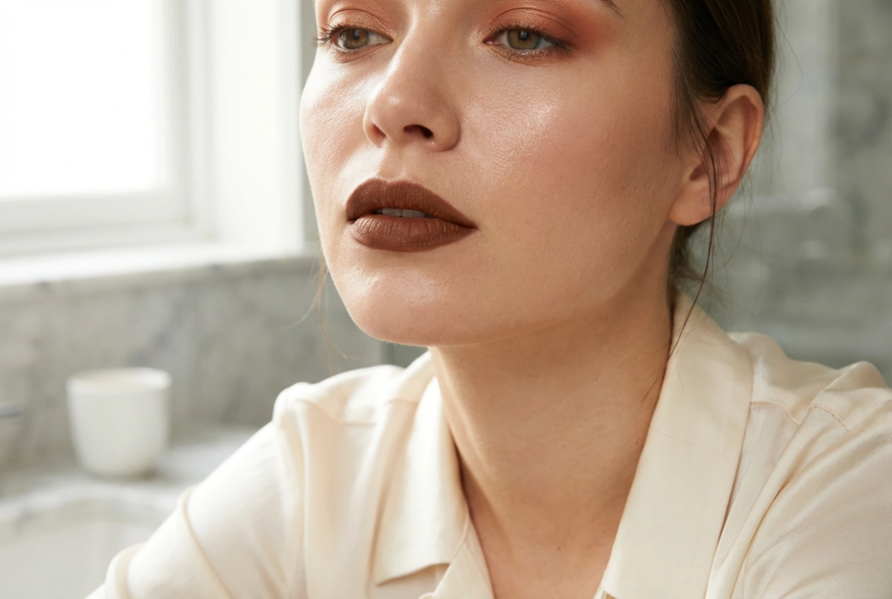 Brown Lipstick: Modern Pairings for Eye Makeup and Complexion