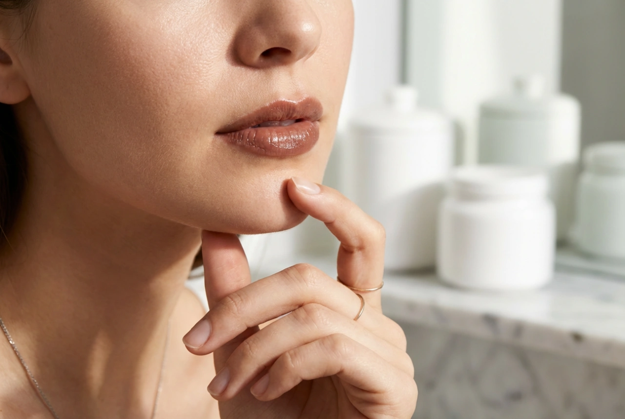 Everyday Brown Lip Gloss: A Light Makeup Look That Won't Overpower