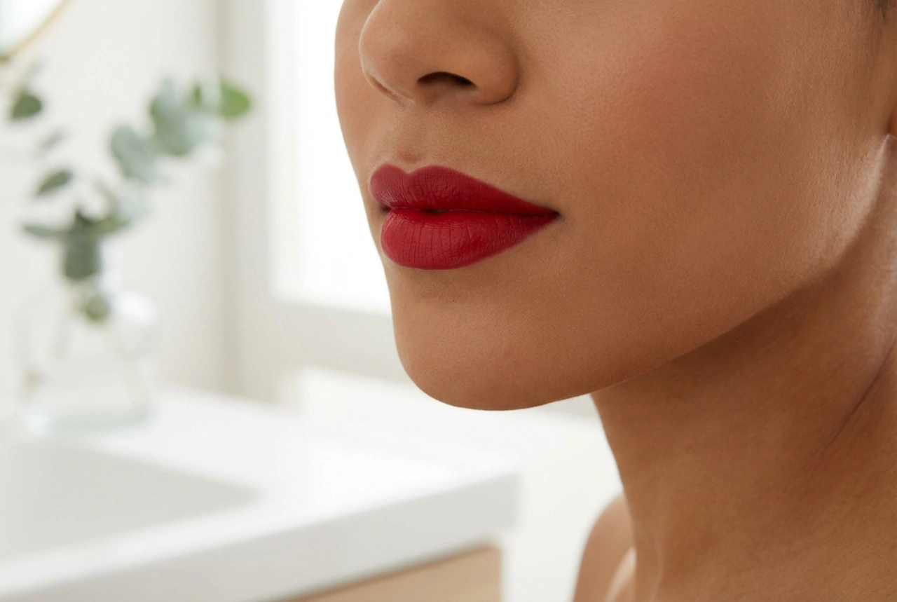 Red lipstick: choosing the shade, contouring and making it last