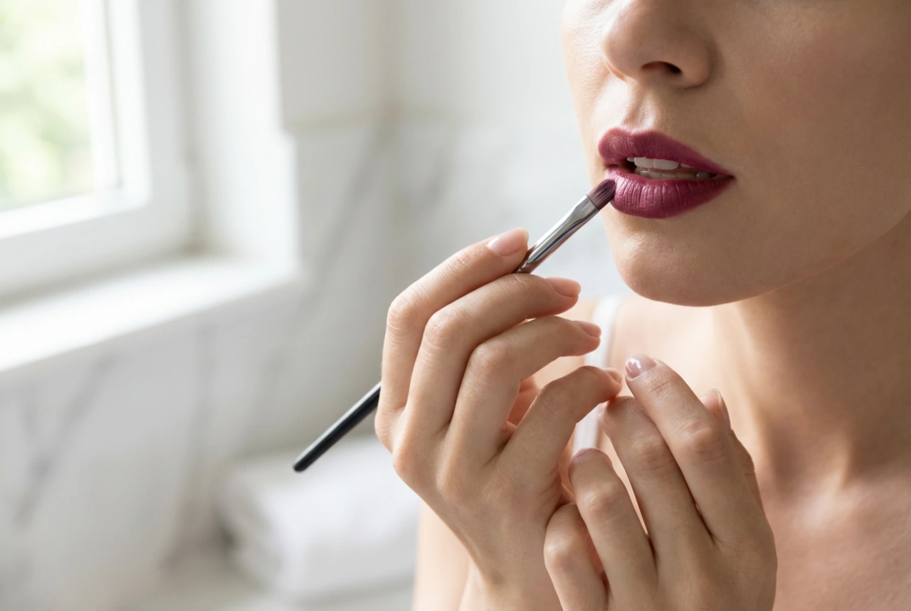 Long-Lasting Lipstick Step by Step: Contouring, Filling, and Extending the Effect