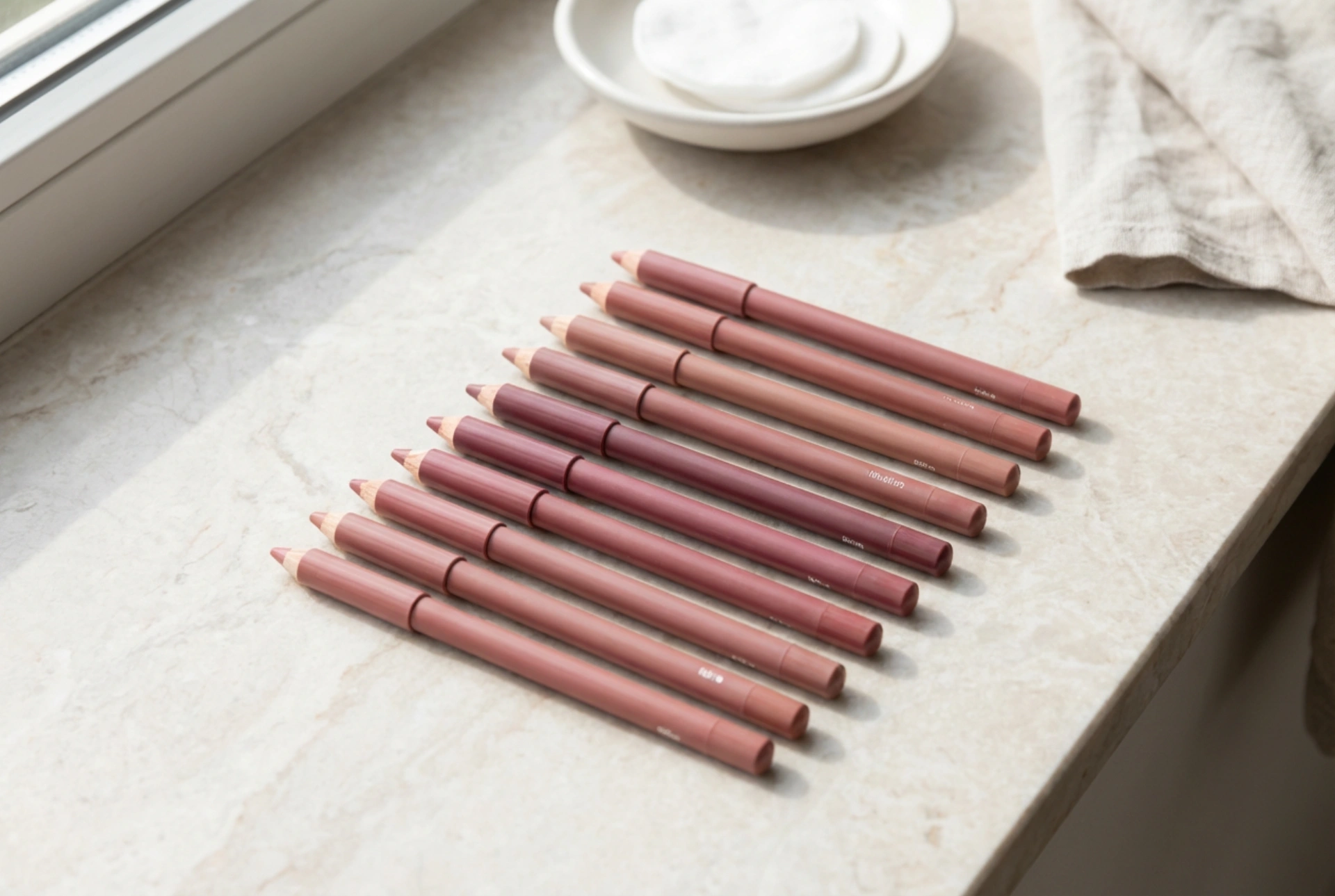 Lip Liners: Choosing the Perfect Shade and Texture, with Contouring Techniques