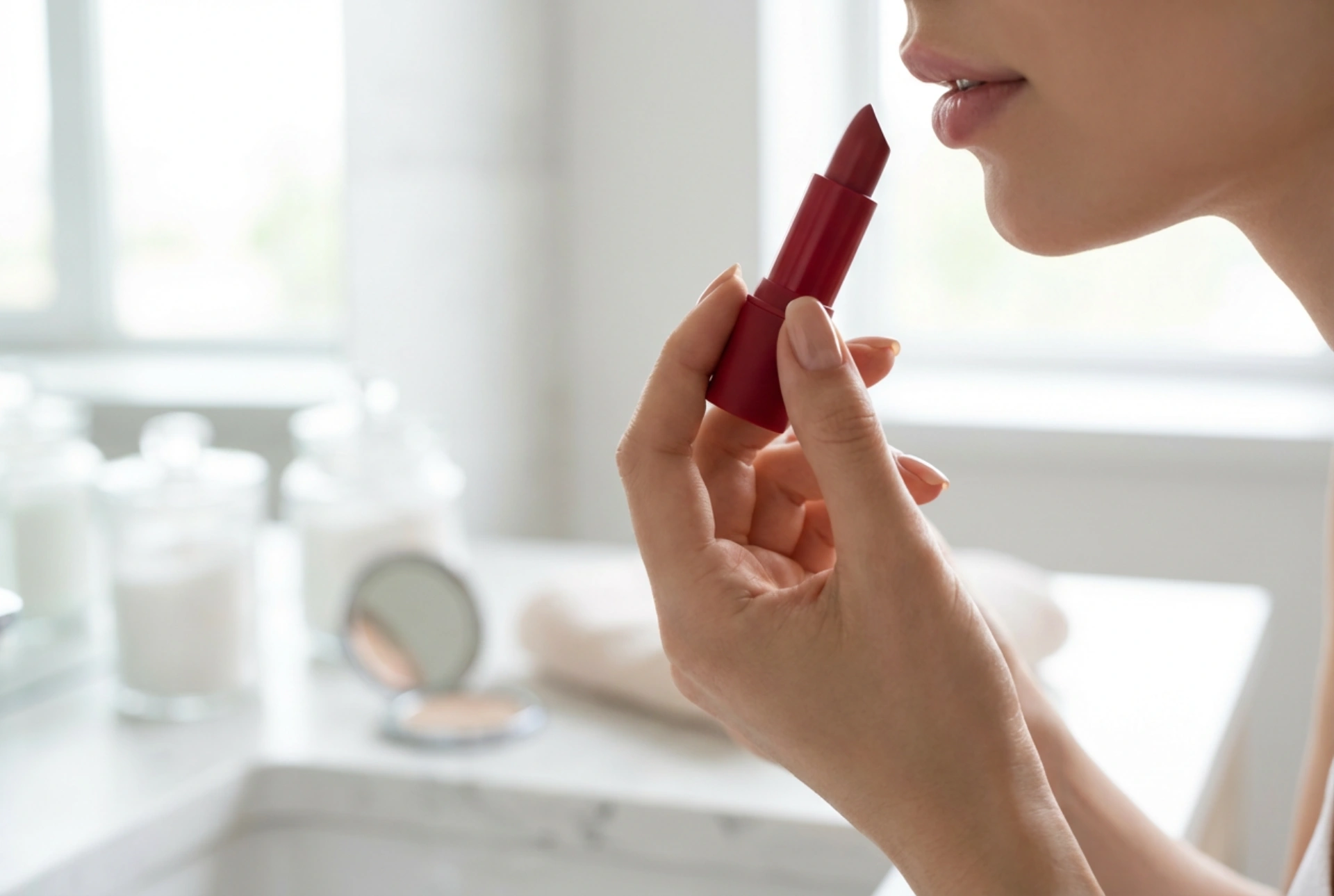 Red Lipstick for Different Occasions: Precise Application and Touch-Ups