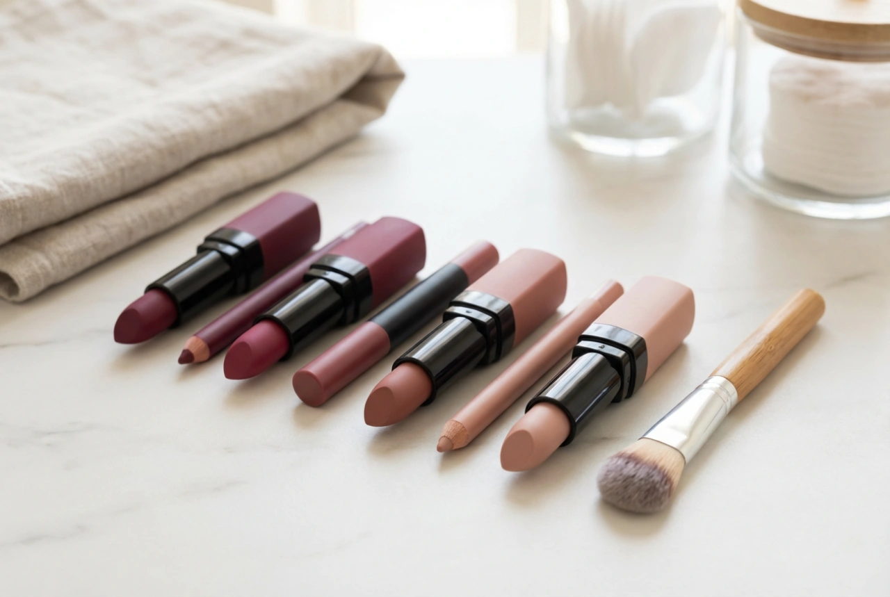 Ombre Lips Step by Step: Shade Selection, Blending and Setting