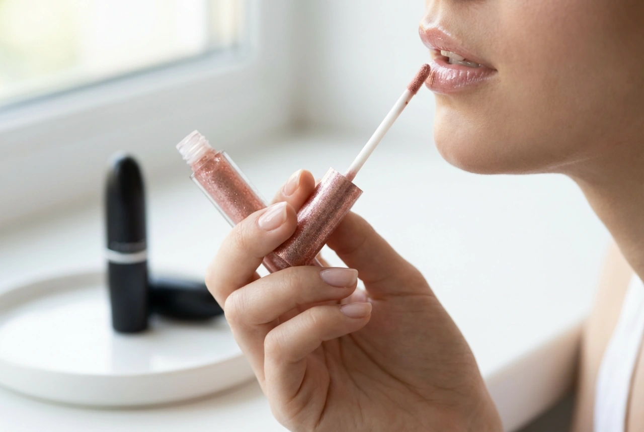 Glitter Lip Gloss: How to Apply It Alone or Over Lipstick, and Tips for Longevity