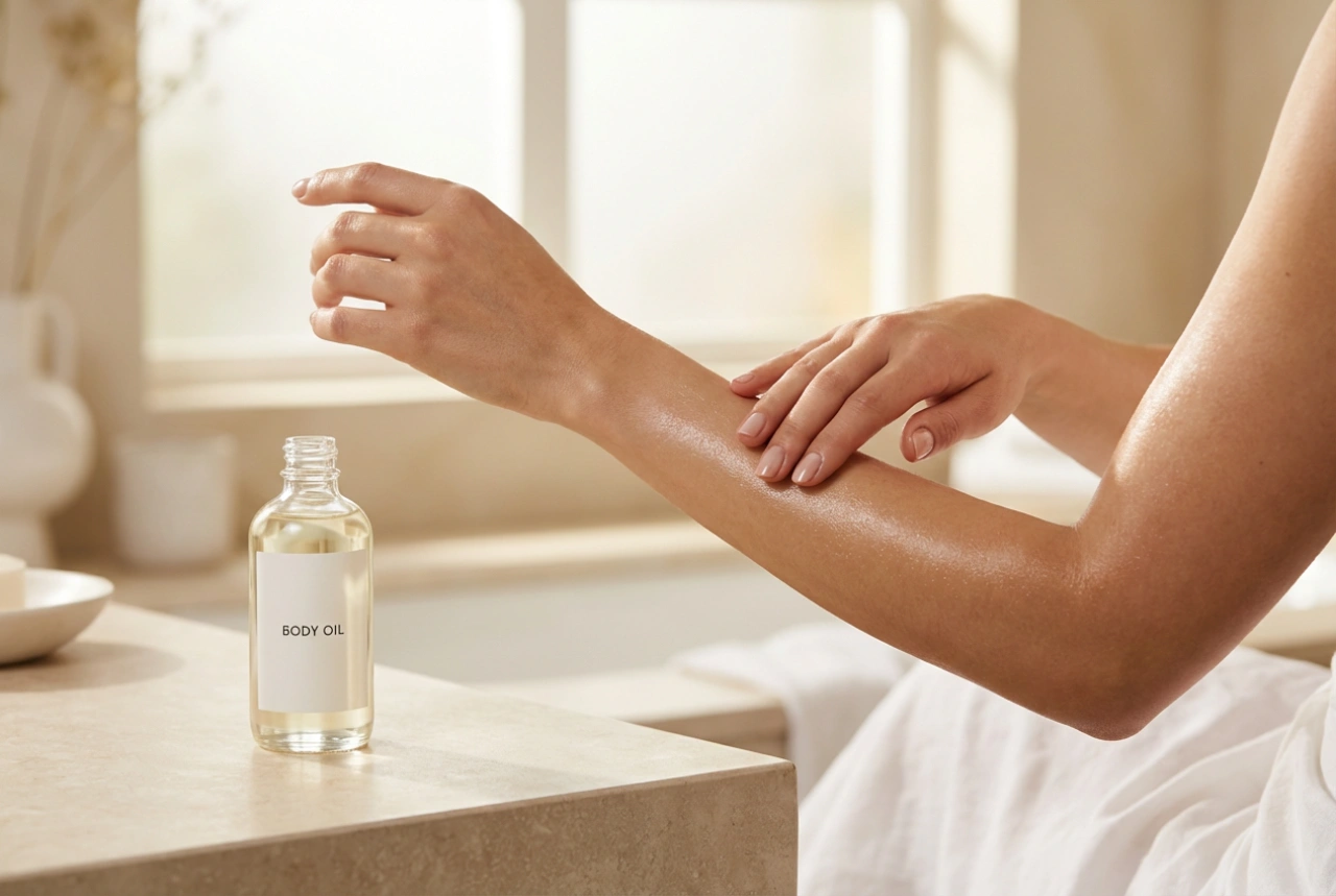 Body Massage Oil: Skin Preparation and Hand Movements