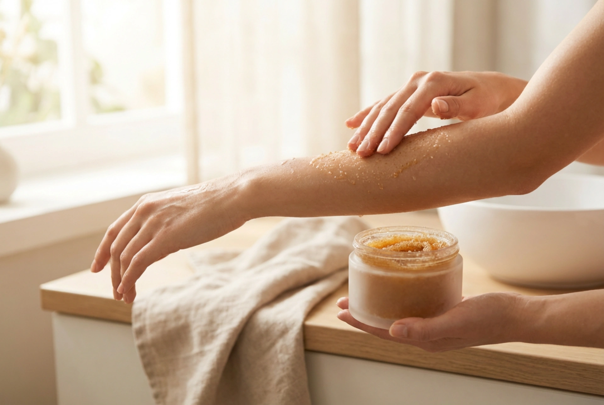 Coarse-Grained Body Scrub: When to Use It and How to Massage the Skin