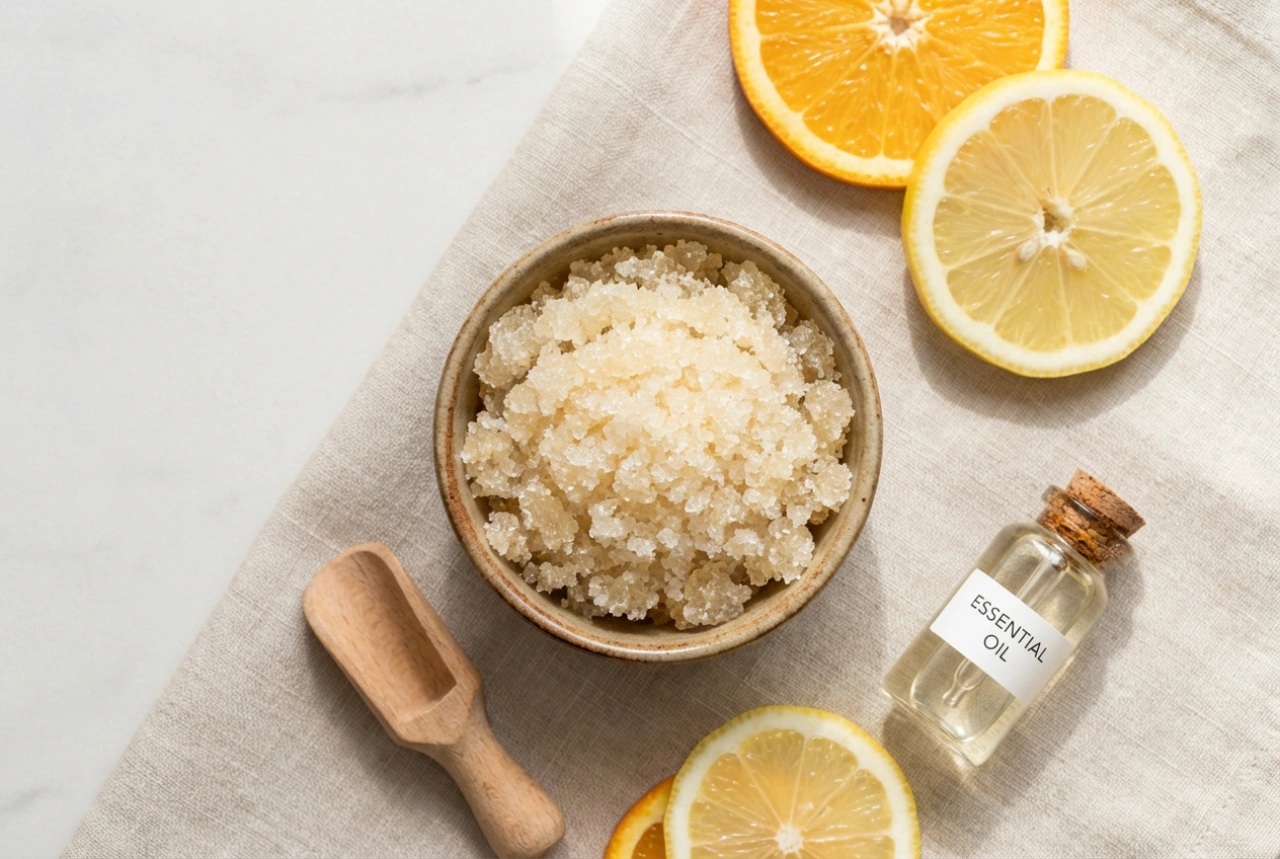 Sugar Scrub: A Recipe for Smooth Skin, Ingredients and Preparation