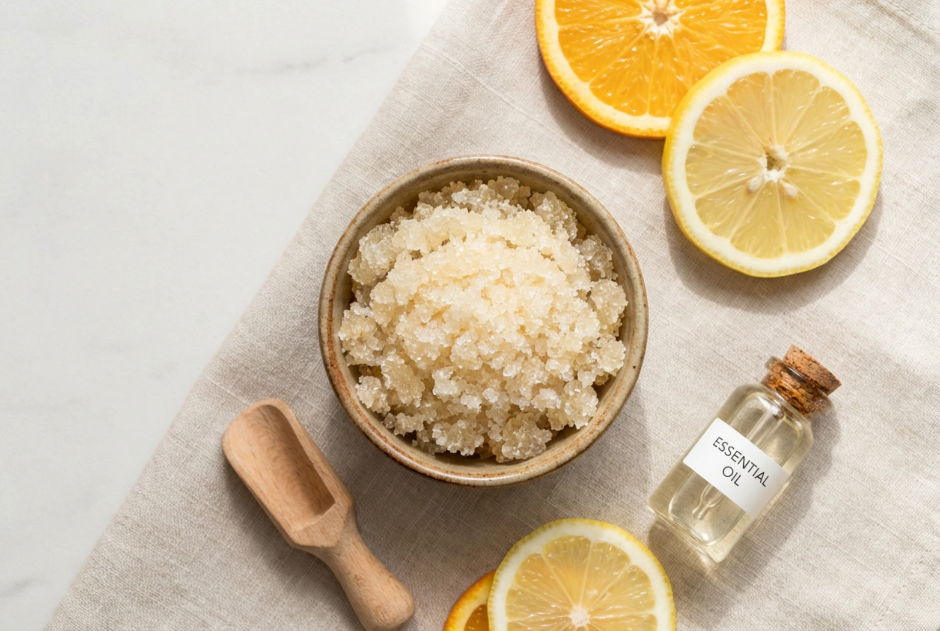 Sugar Scrub: A Recipe for Smooth Skin, Ingredients and Preparation