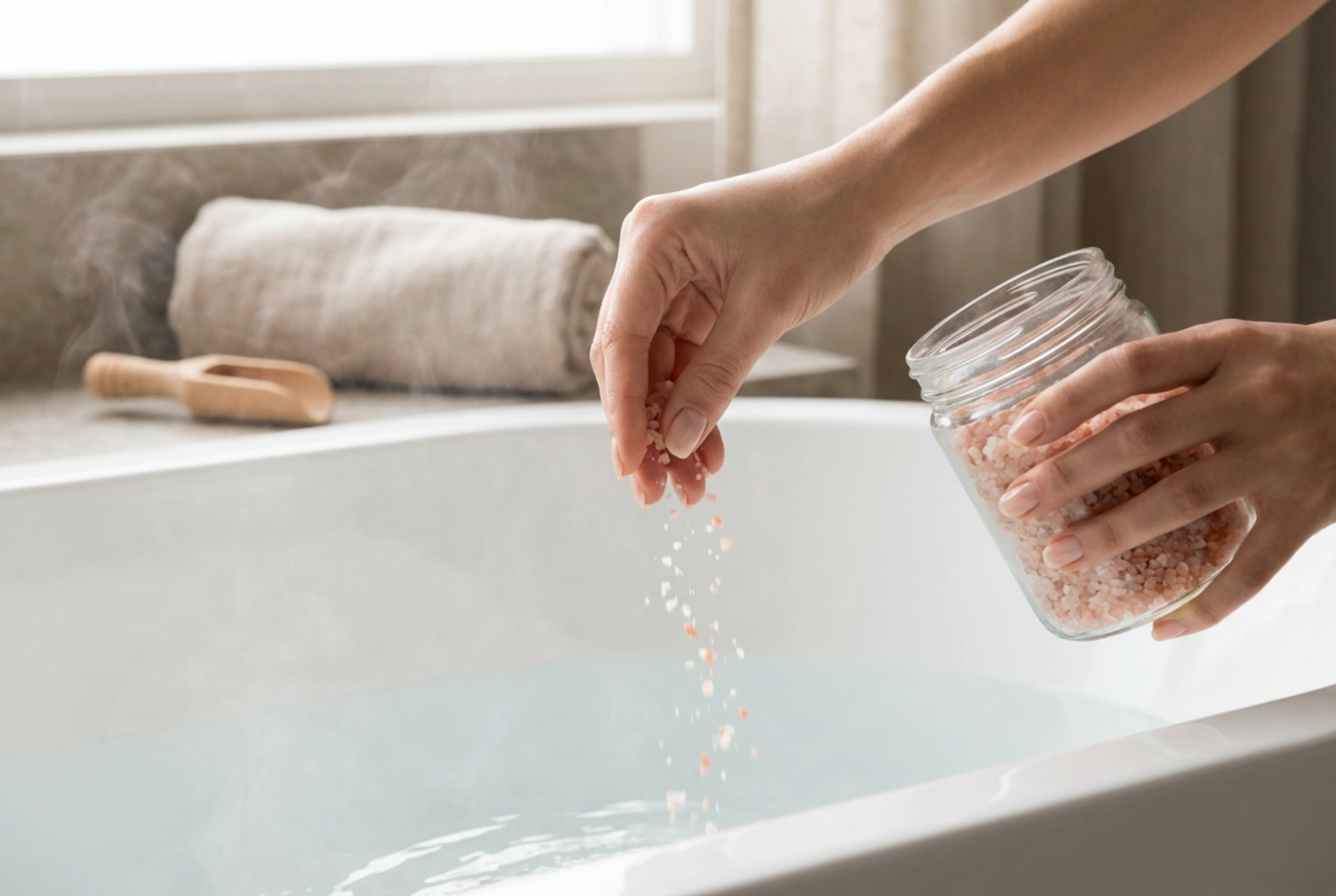 Relaxing Salt Bath: How to Prepare a Ritual at Home
