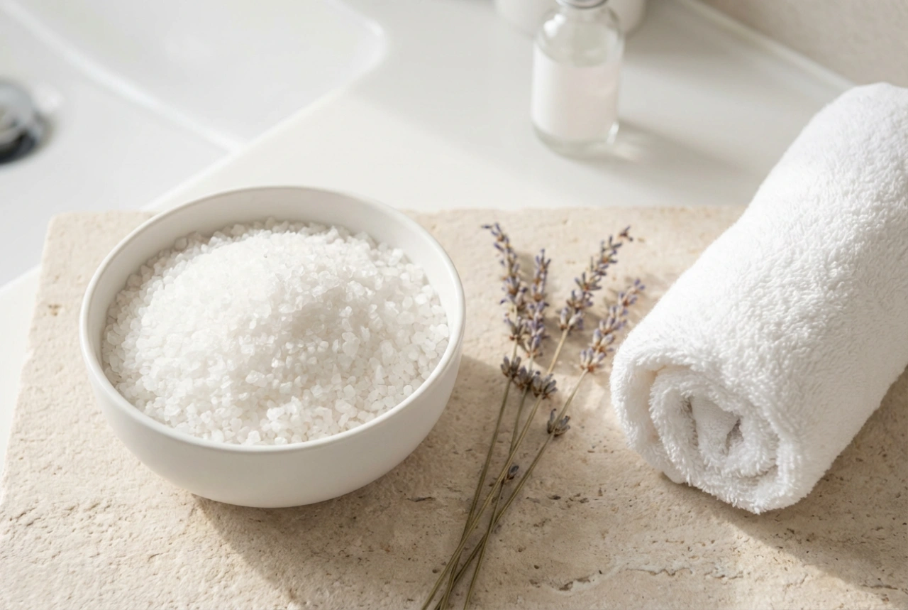 Epsom Salt for Baths in Your Home Spa: How to Use and What to Combine It With