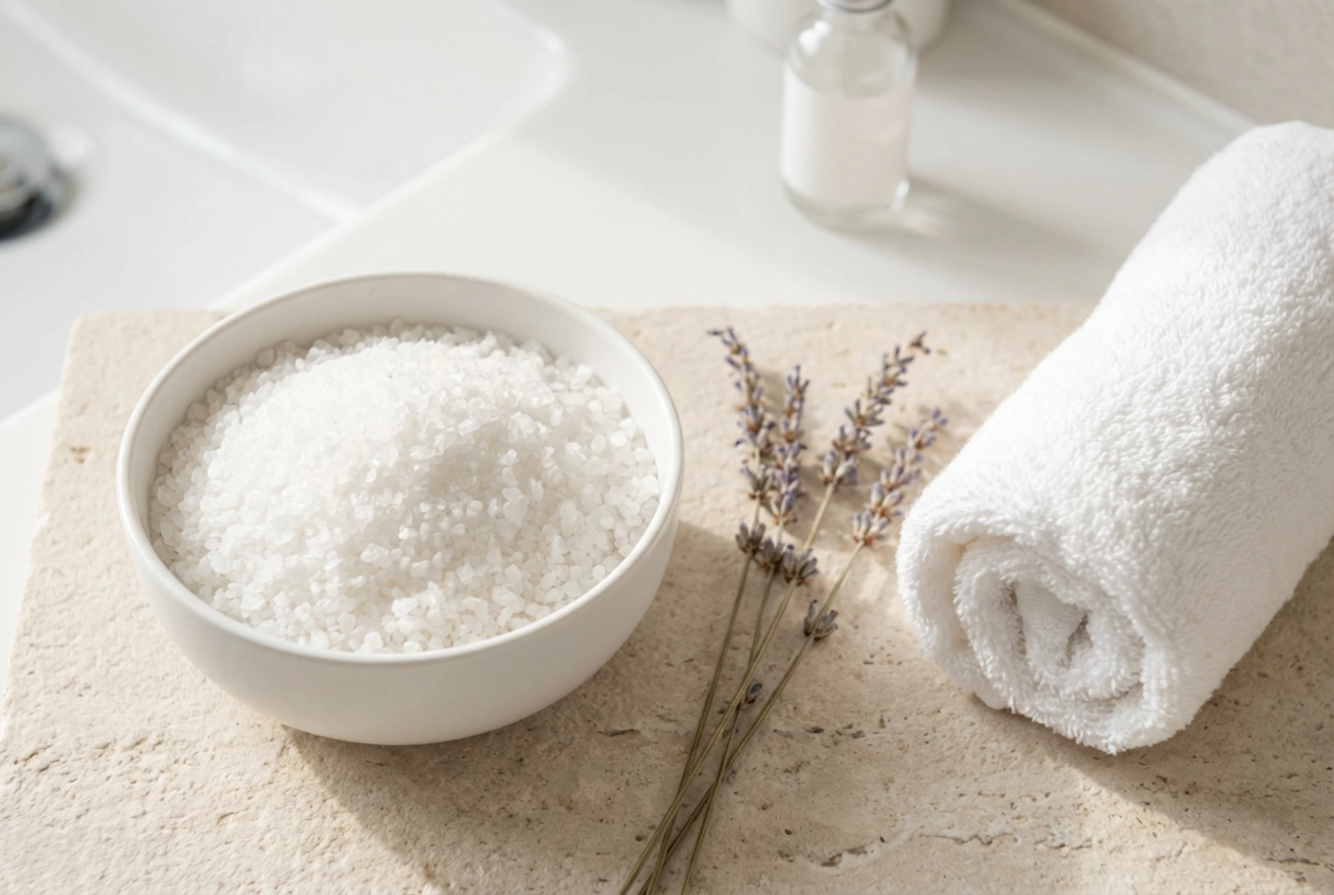 Epsom Salt for Baths in Your Home Spa: How to Use and What to Combine It With