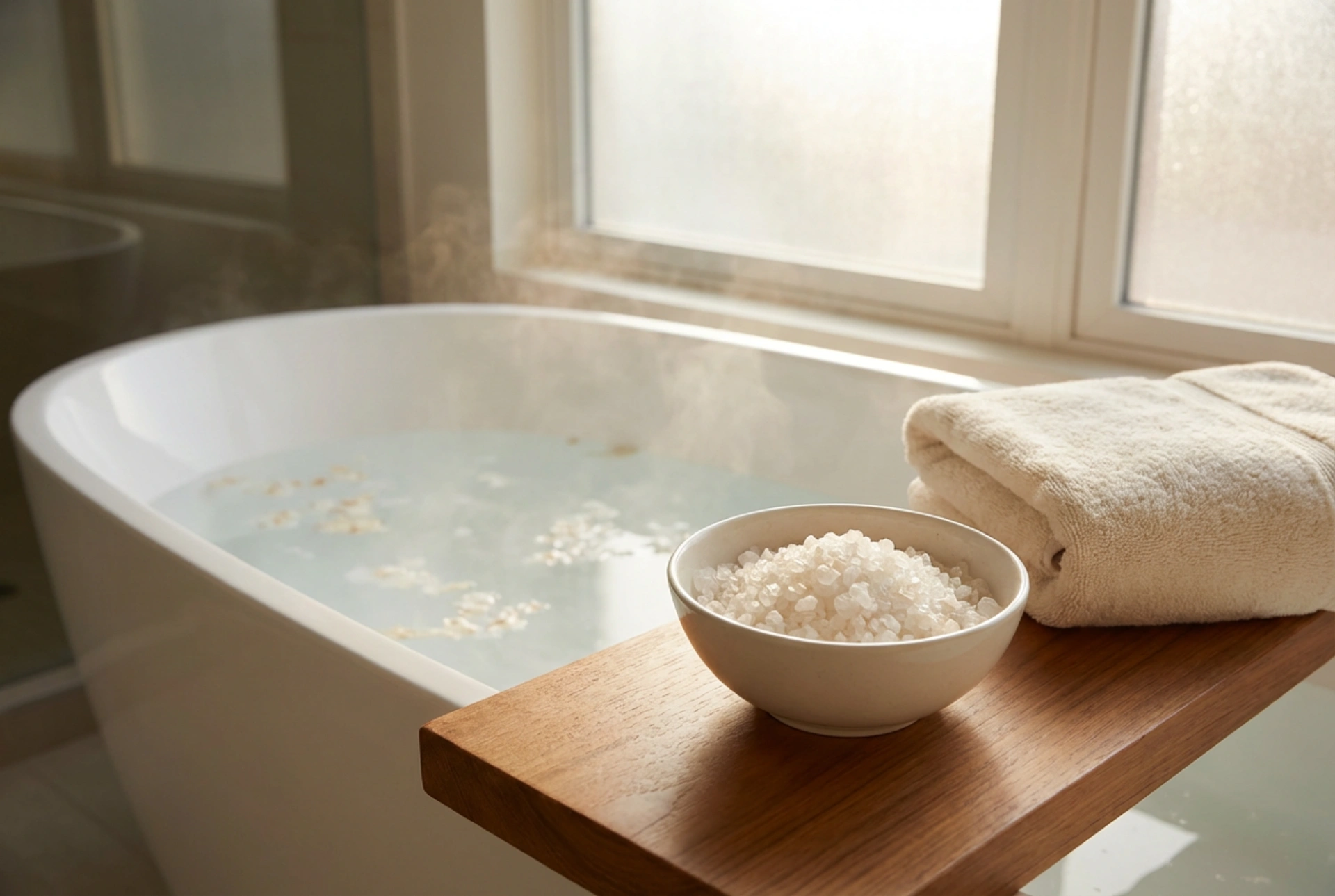 Magnesium Bath: Preparation, Water Temperature, and Accessories