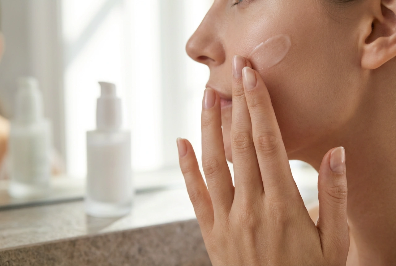 Mattifying Makeup Primer: Thin Layer Application and Setting