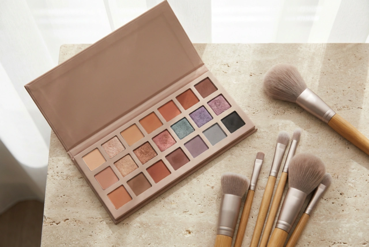 Eyeshadow Palette: Colour Selection, Layout, and Practical Applications