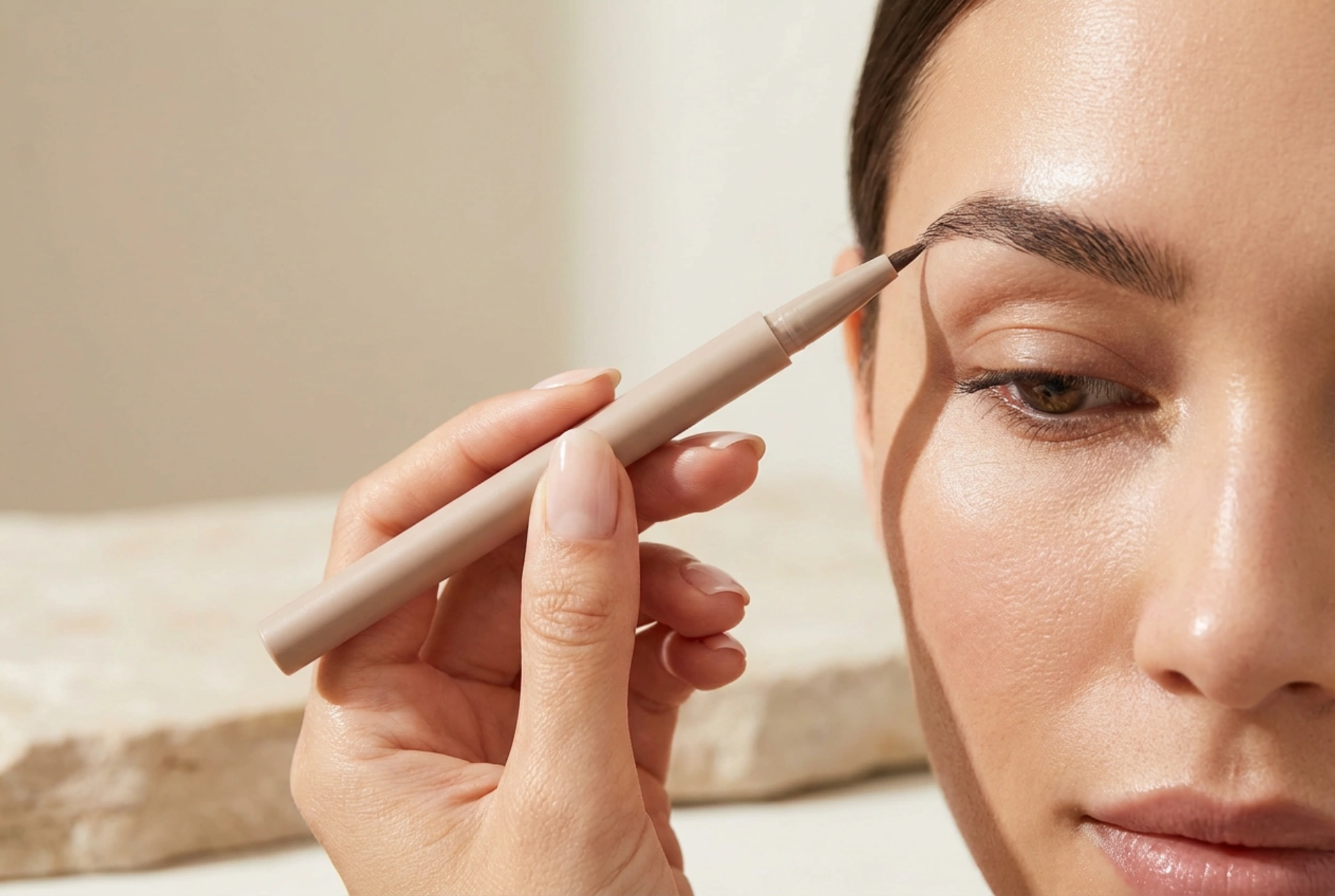 The Eyebrow Pen: Mastering the Hair-Stroke Technique and Arch Correction