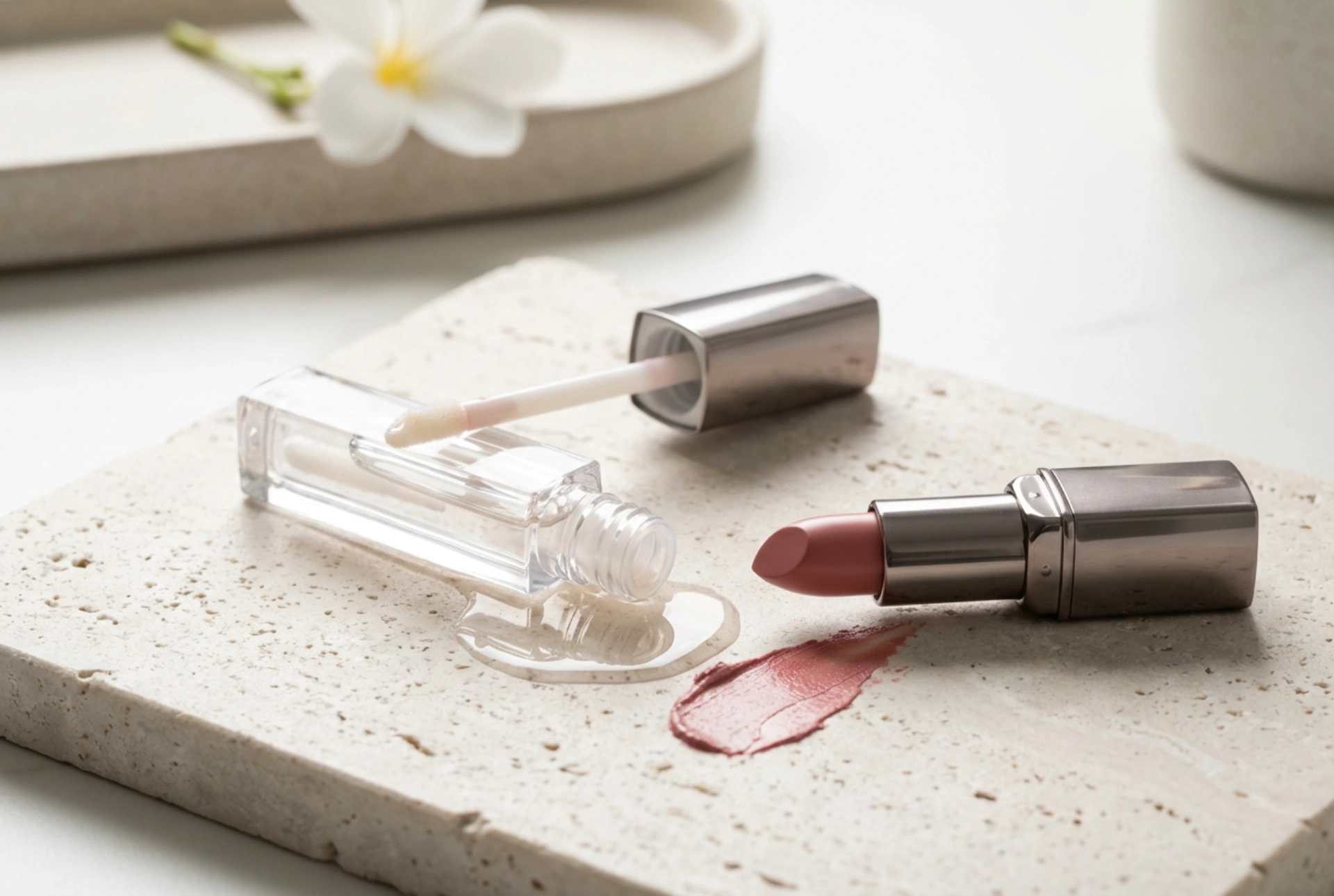 Lip Gloss for Day and Evening: Application and Layering with Lipstick