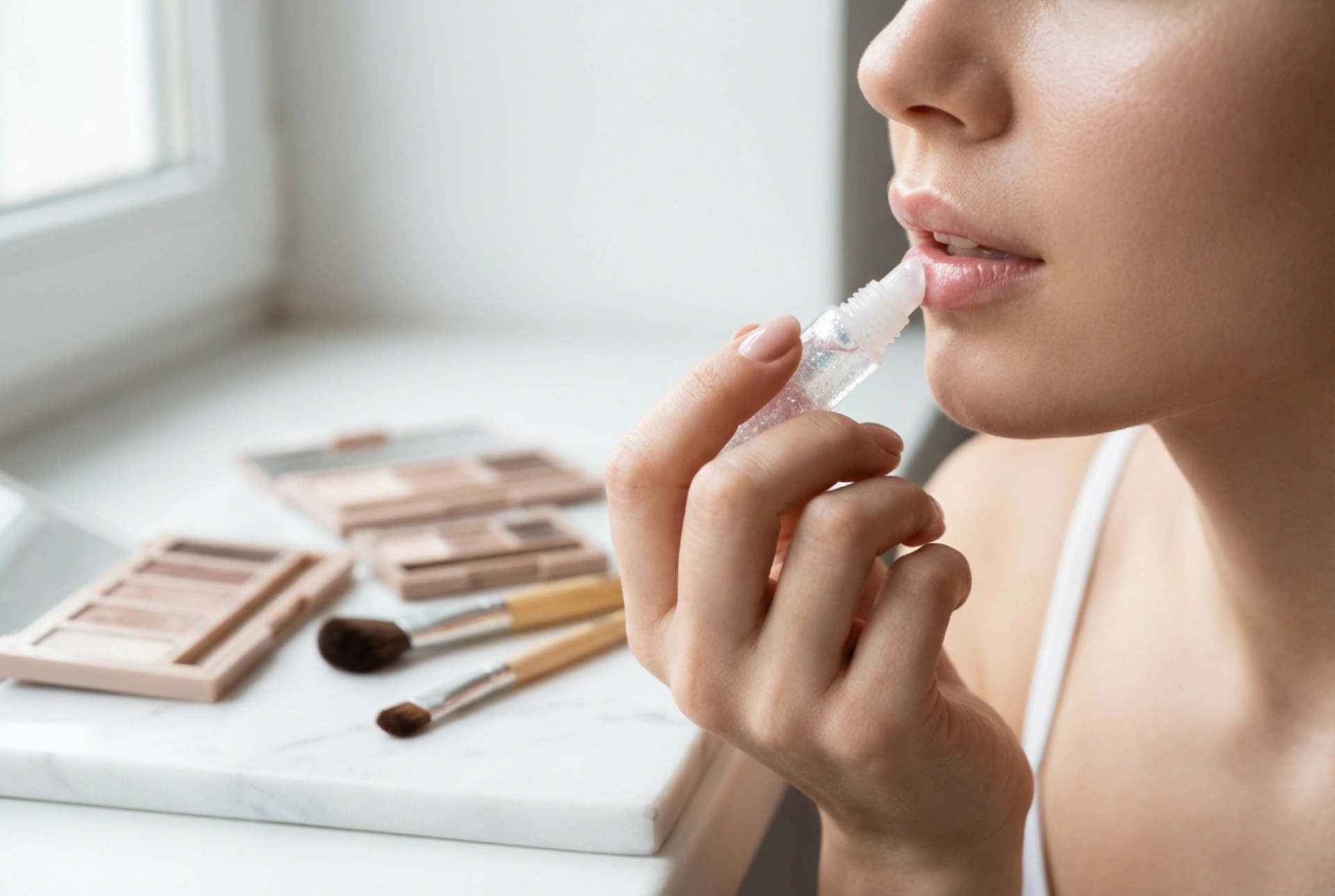 Glitter Lip Gloss: How to Apply and Pair with Eye Makeup
