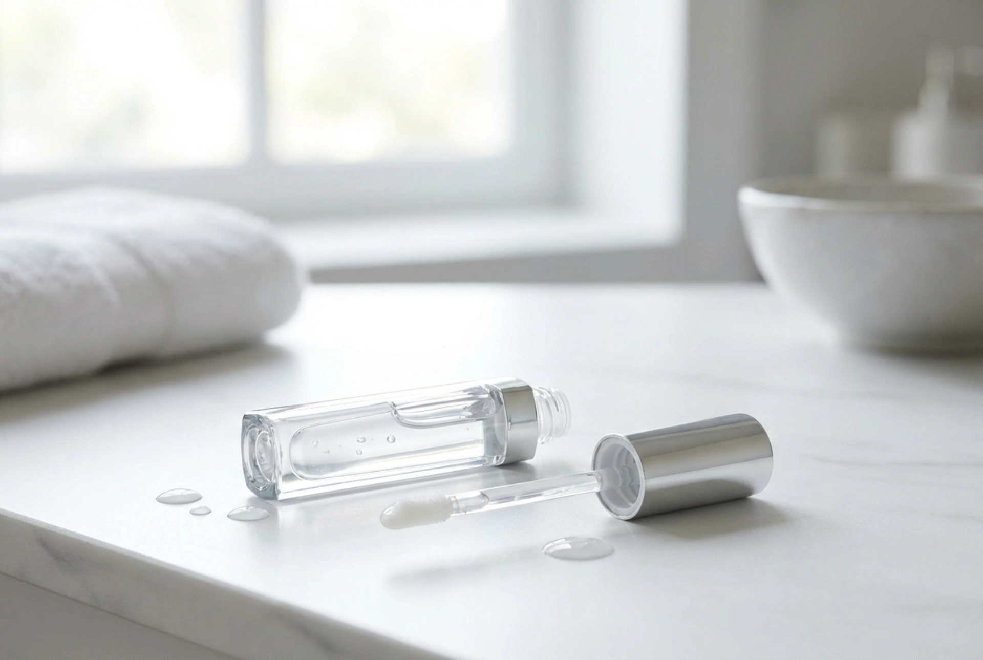 Clear Lip Gloss: Hydration, Shine, and Hygienic Application